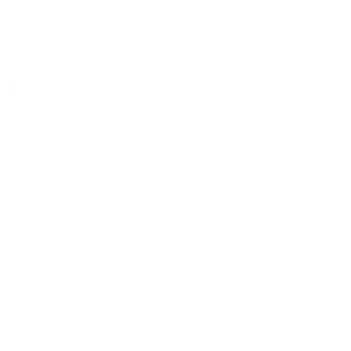 A white icon of a magnifying glass with a network graph inside, showing three connected nodes, on a light gray background.